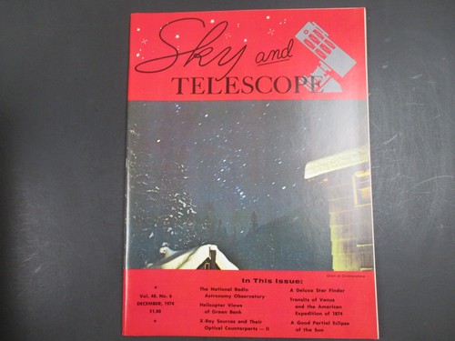 Sky and telescope magazine - telescope,
