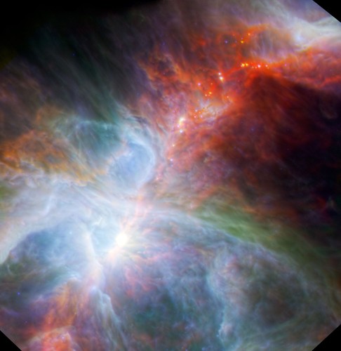 Orion nebula star spitze - orion,