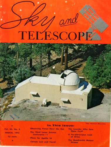 Sky and telescope - sky,